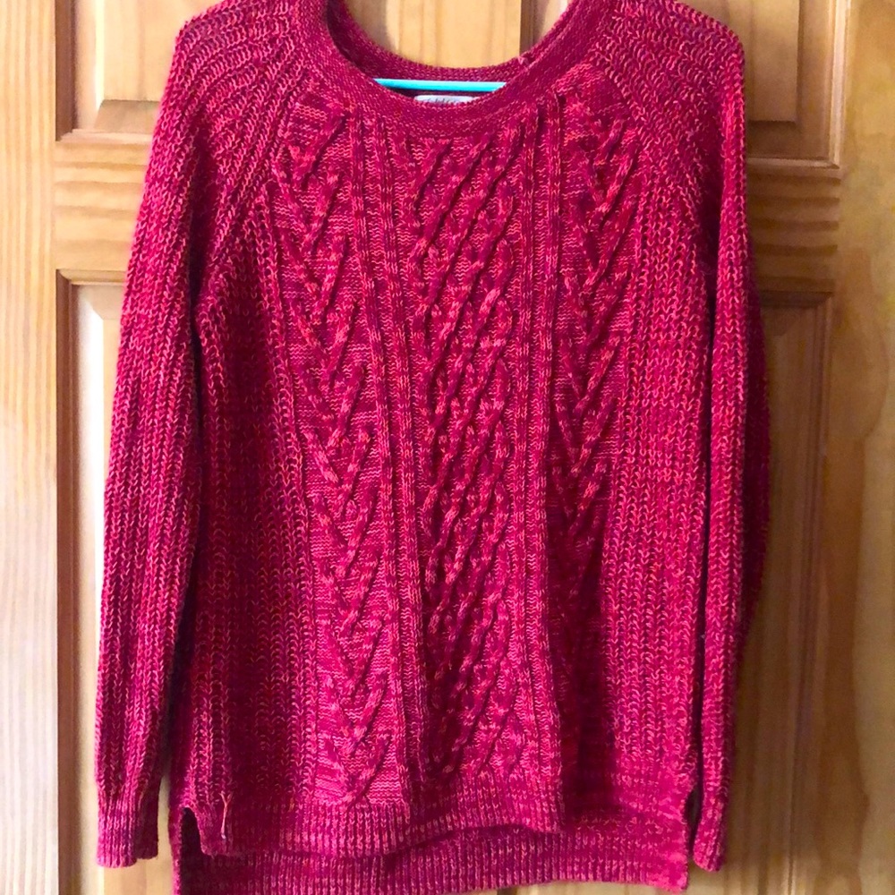 Red sweater